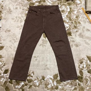 ネイバーフッド(NEIGHBORHOOD)のNEIGHBORHOOD BULLS trouser パーカー　デニム　m 茶色(デニム/ジーンズ)