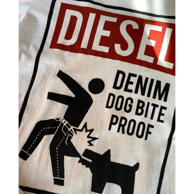 DIESEL(ディーゼル)の★DIESEL  Jr.ロングTシャツ★sizeXL レディースのトップス(Tシャツ(長袖/七分))の商品写真