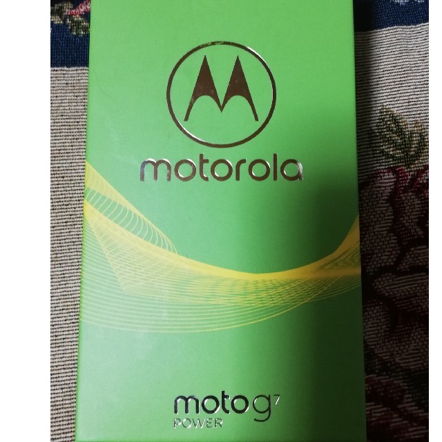 motorola g7 power　ブラック　新品　simフリースマートフォン本体