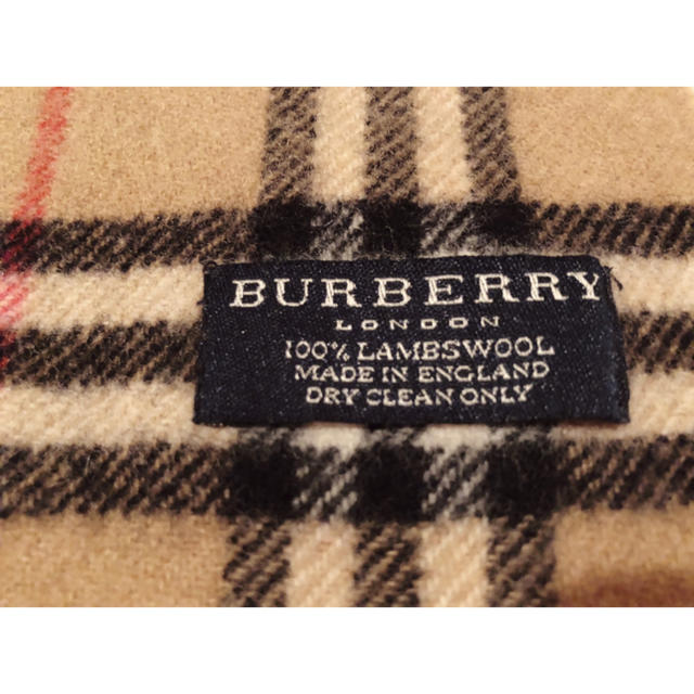 BURBERRY(バーバリー)のバーバリー/チェックマフラー レディースのファッション小物(マフラー/ショール)の商品写真