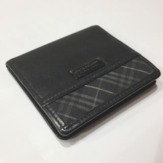 バーバリー(BURBERRY)のバーバリー Burberry BLACK LABEL コインケース　小銭入れ　黒(コインケース/小銭入れ)