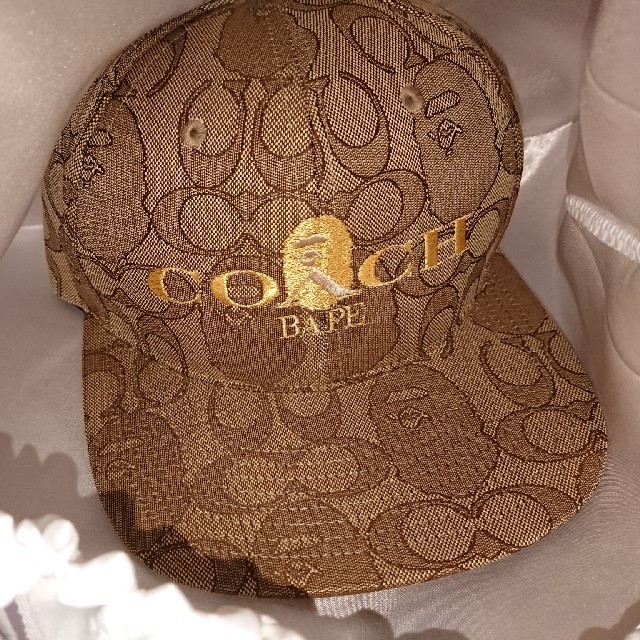 A BATHING APE(アベイシングエイプ)のBAPE COACH JACQUARD BASEBALL CAP メンズの帽子(キャップ)の商品写真