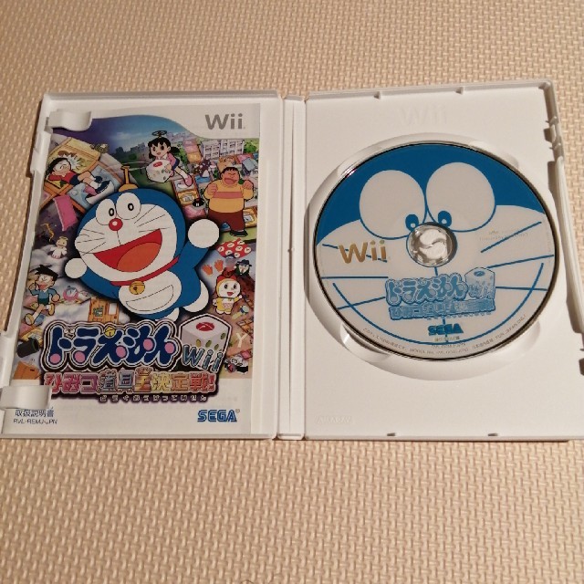 任天堂(ニンテンドウ)のドラえもんWii ひみつ道具王決定戦！ Wii エンタメ/ホビーのゲームソフト/ゲーム機本体(家庭用ゲームソフト)の商品写真