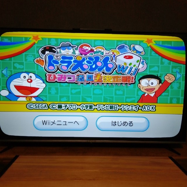 任天堂(ニンテンドウ)のドラえもんWii ひみつ道具王決定戦！ Wii エンタメ/ホビーのゲームソフト/ゲーム機本体(家庭用ゲームソフト)の商品写真