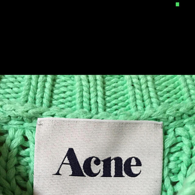 ACNE(アクネ)のAcne ケーブルニット美品M レディースのトップス(ニット/セーター)の商品写真