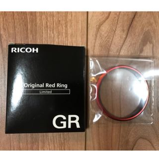 リコー(RICOH)のリコー RICOH GR レッドリング クリーニングクロス タオル カイロ(その他)