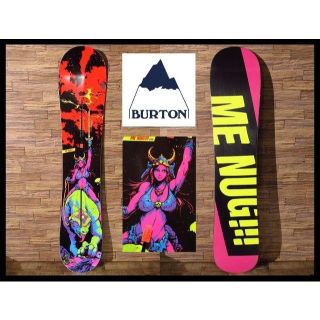 バートン(BURTON)のバートン 2012年 限定グラフィック ME NUG 146cm スノーボード板(ボード)