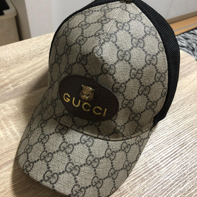 新発売の Gucci GUCCIメンズキャップ　そごう横浜店で購入 - キャップ