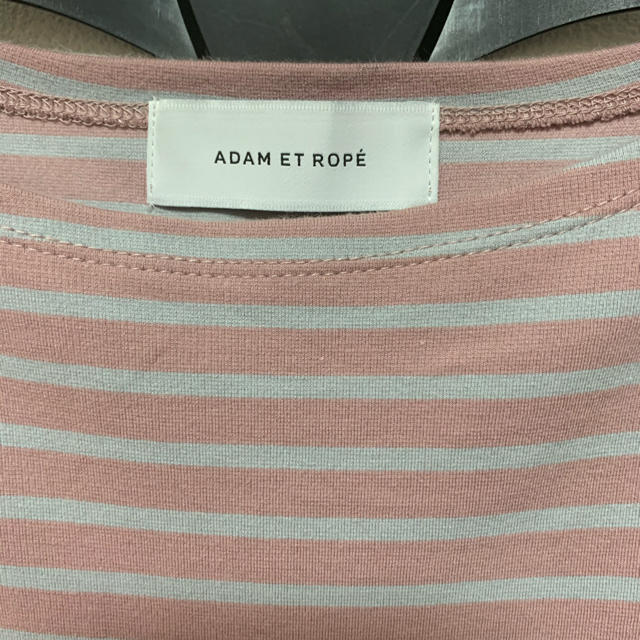 Adam et Rope'(アダムエロぺ)の新品同様❗️アダムエロペ　2019SS  長袖　カットソー　Mサイズ レディースのトップス(カットソー(長袖/七分))の商品写真