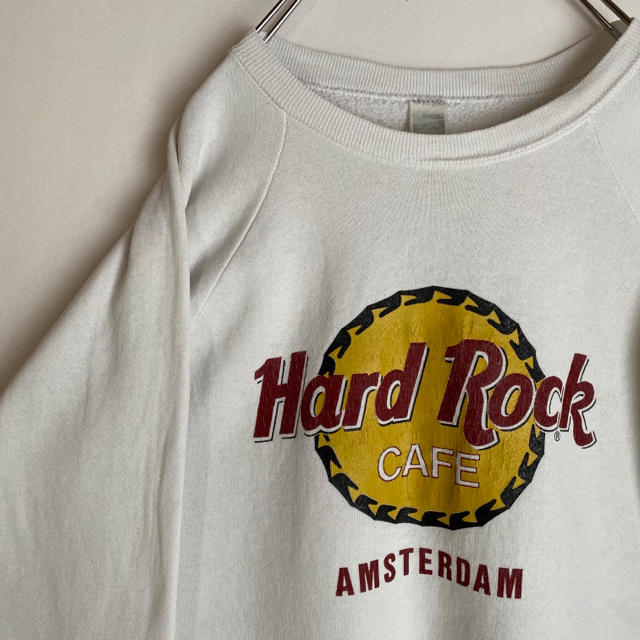 ハードロックカフェ hard rock cafe トレーナー スウェット 90s古着女子