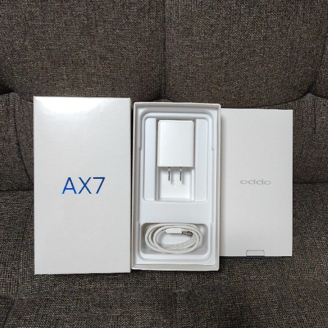 格安 OPPO AX7 ブルー 新品同様 人気店舗 -educationaudience.com