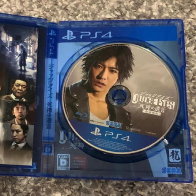 PlayStation4(プレイステーション4)のJUDGE EYES：死神の遺言（新価格版） PS4 エンタメ/ホビーのゲームソフト/ゲーム機本体(家庭用ゲームソフト)の商品写真