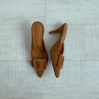 ヘヨン　belt mule(ミュール)