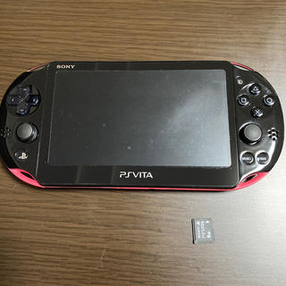 プレイステーションヴィータ(PlayStation Vita)のPS vita PCH-2000 ピンク／ブラック(携帯用ゲーム機本体)