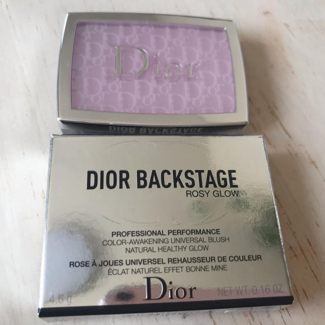 Dior バックステージ　ロージーグロウ003 パール