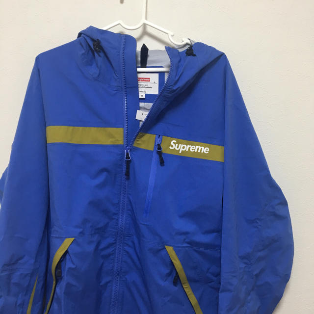 Supreme Taped Seam Jacket Light Blue M