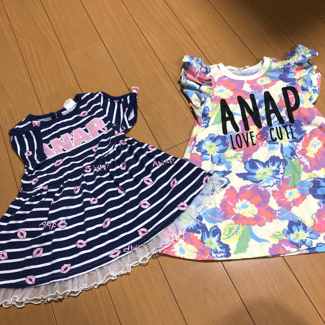 ANAP(アナップ)のANAPワンピース キッズ/ベビー/マタニティのキッズ服女の子用(90cm~)(ワンピース)の商品写真