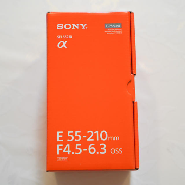 SONY E55-210mm F4.5-6.3 OSS  ⭐️箱付き未使用品⭐️