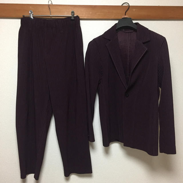 全ての ISSEY オムプリッセ セットアップ plisse homme - MIYAKE