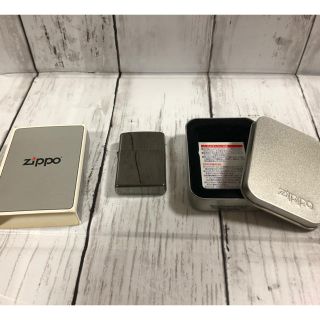 ジッポー(ZIPPO)の☆週末限定値引き☆【新品未使用】ZIPPO オイルライター アイスブラック(タバコグッズ)