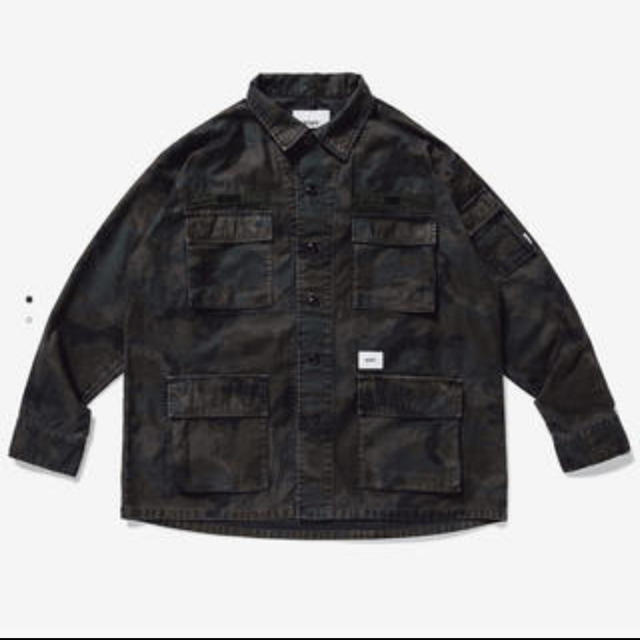 20SS WTAPS JUNGLE LS WOODLAND CAMO L