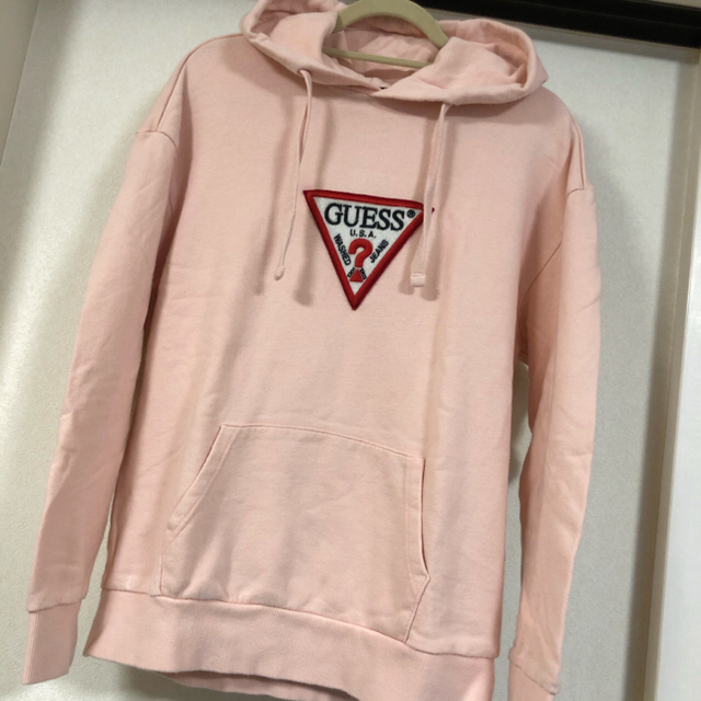 GUESS ゲス トレーナー パーカー レディース  ピンク