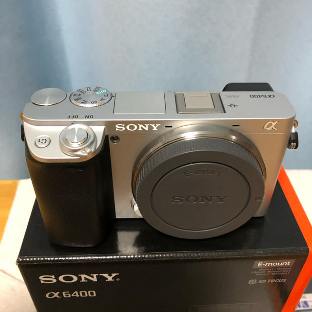 sony a6400 ILCE-6400本体 シルバー 未使用品 - ミラーレス一眼