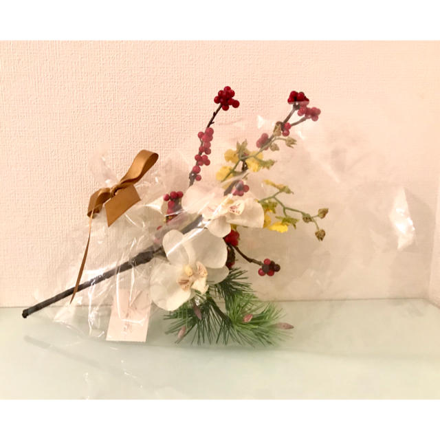 美品 エミリオロバ ☆造花 インテリア 和 松 小物