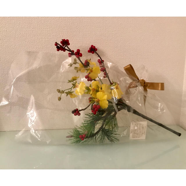 美品 エミリオロバ ☆造花 インテリア 和 松 小物