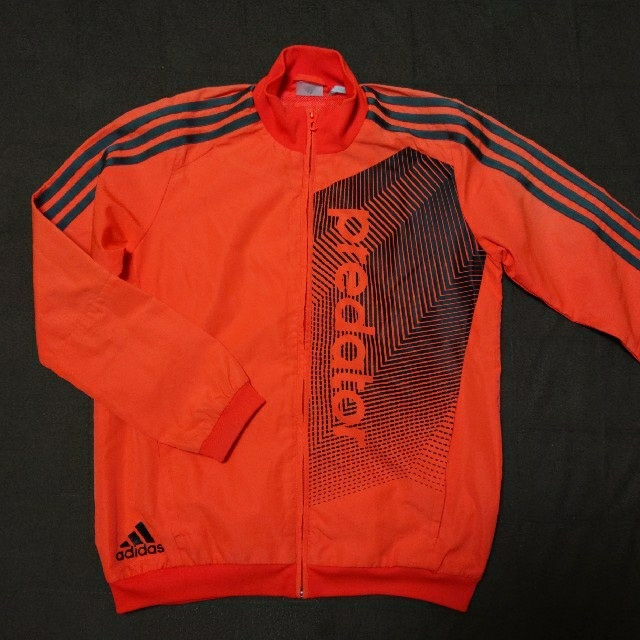 adidas(アディダス)のジュニア  ウインドブレーカー キッズ/ベビー/マタニティのキッズ服男の子用(90cm~)(ジャケット/上着)の商品写真