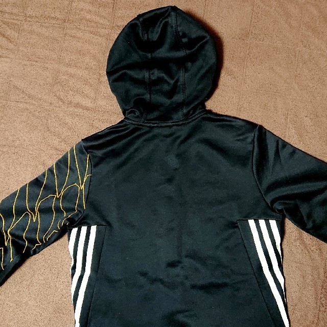 adidas(アディダス)のジュニア   フード付きジャージ キッズ/ベビー/マタニティのキッズ服男の子用(90cm~)(その他)の商品写真