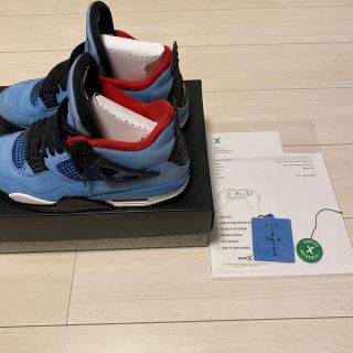 ナイキ(NIKE)のNIKE aj4 travisscott 26(スニーカー)