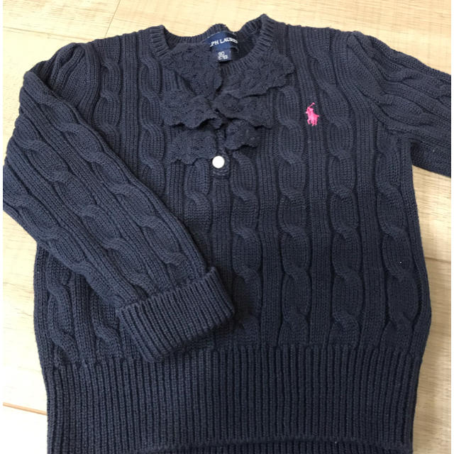 Ralph Lauren(ラルフローレン)のラルフローレン セーター ニット90 キッズ/ベビー/マタニティのキッズ服女の子用(90cm~)(ニット)の商品写真