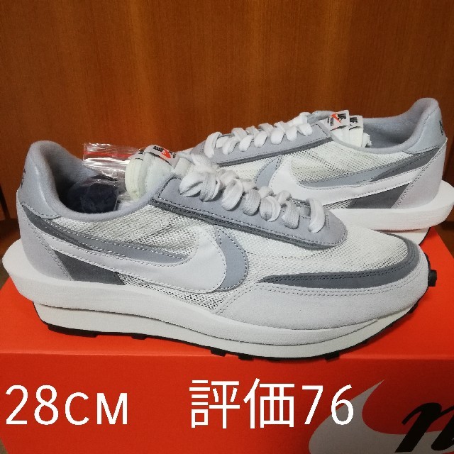 NIKE x Sacai LD waffle summit white 28cm