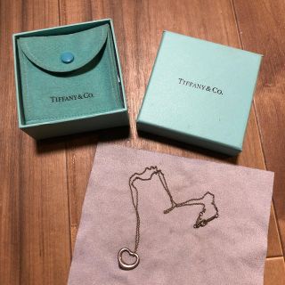 ティファニー(Tiffany & Co.)のTiffany オープンハート ネックレス(ネックレス)