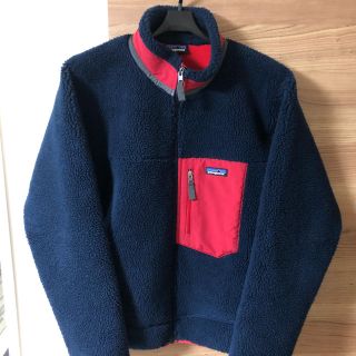 パタゴニア(patagonia)のMサイズ！　patagonia パタゴニア レトロX ネイビー　レッド(ブルゾン)