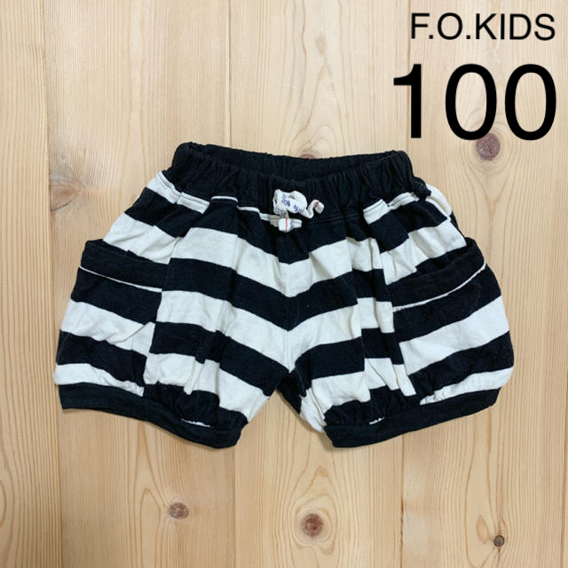 F.O.KIDS(エフオーキッズ)の【USED】F.O.KIDS ショートパンツ バルーンパンツ 100cm キッズ/ベビー/マタニティのキッズ服女の子用(90cm~)(パンツ/スパッツ)の商品写真