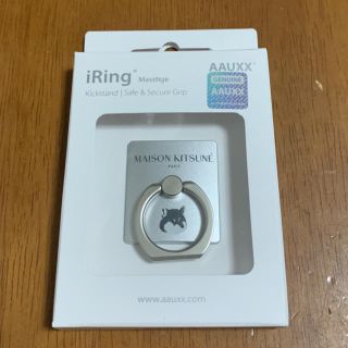 メゾンキツネ(MAISON KITSUNE')の3/13まで期間限定出品 メゾンキツネ スマホリング iRing(その他)