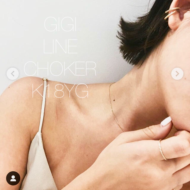 レディースDeuxieme Classe GIGI 18K LINE CHOKER