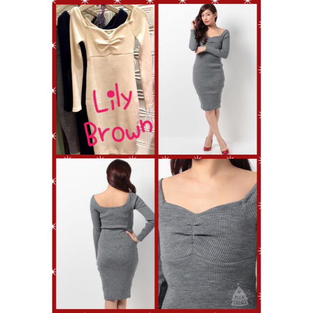 【新品】Lily Brown ワンピース