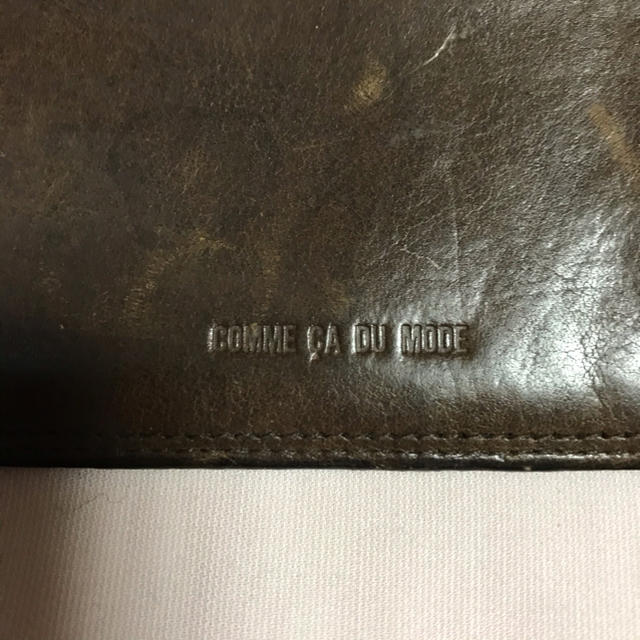 COMME CA DU MODE(コムサデモード)の財布　茶　コムサデモード　 メンズのファッション小物(長財布)の商品写真