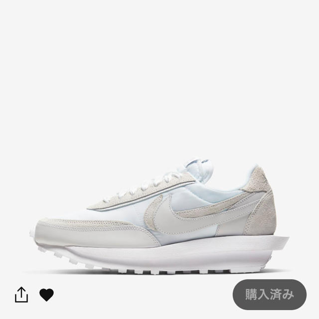 NIKE sacai LDV Waffle white ナイキ サカイ