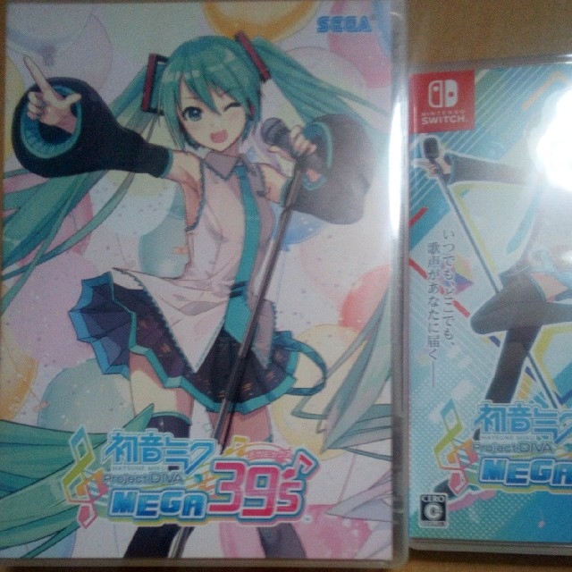 スイッチ 初音ミク Project DIVA MEGA39's 限定版 エンタメ/ホビーのゲームソフト/ゲーム機本体(家庭用ゲームソフト)の商品写真