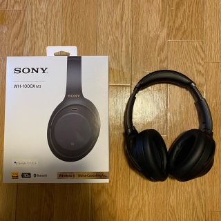 ソニー(SONY)の美品！SONY WH-1000XM3(ヘッドフォン/イヤフォン)