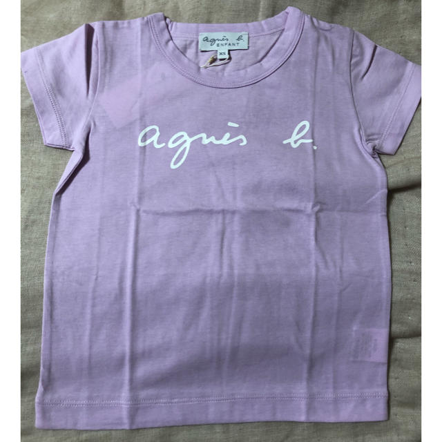 agnes b.(アニエスベー)の新品　アニエス・ベー　ロゴＴシャツ　XS キッズ/ベビー/マタニティのキッズ服男の子用(90cm~)(Tシャツ/カットソー)の商品写真