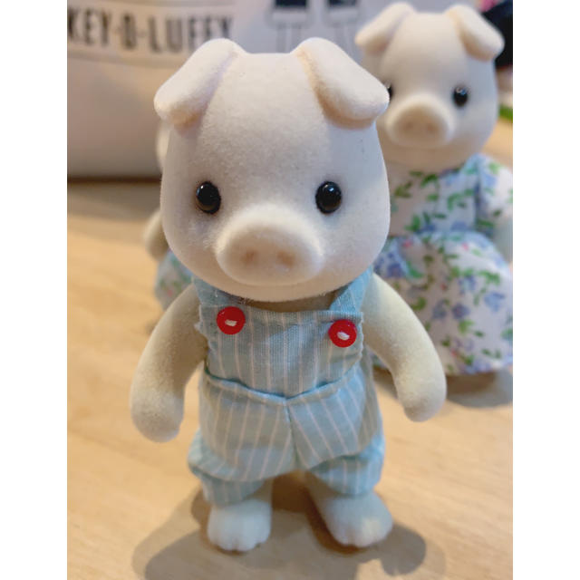 シルバニアファミリー　Pig Family ぶたさんファミリー　新品未使用　レア