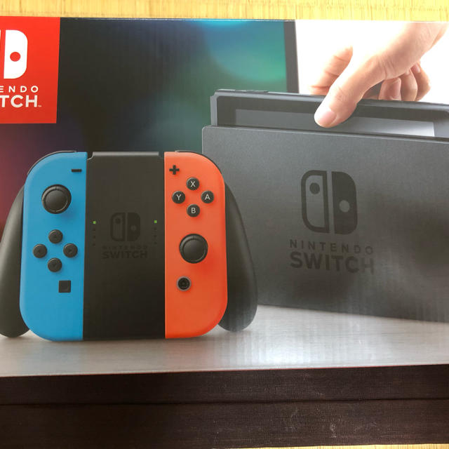 Nintendo Switch Joy-Con (L) ネオンブルー/ (R) の通販 by ゆう's shop｜ラクマ