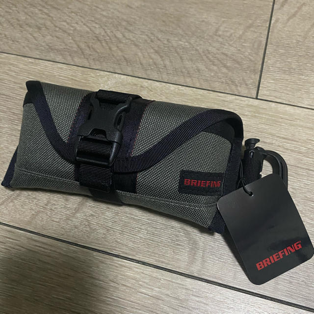 BRIEFING(ブリーフィング)のEyevol BRIEFING CASE 別注 ケース 灰色 eyevan 眼鏡 メンズのファッション小物(サングラス/メガネ)の商品写真