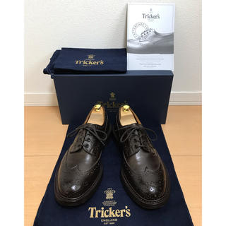 トリッカーズ(Trickers)の【美品】Tricker's BOURTON エスプレッソ(濃茶) UK8(ドレス/ビジネス)