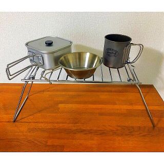 新品♪ファイヤーラック♪グリルスタンド♪五徳♪ゴトク♪フィールドラック♪焚き火台(調理器具)